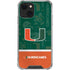 University of Miami U Hurricanes iPhone 13 Mini Clear Case