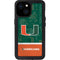 University of Miami U Hurricanes iPhone 13 Mini Waterproof Case