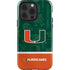 University of Miami U Hurricanes iPhone 13 Pro Impact Case