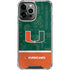 University of Miami U Hurricanes iPhone 13 Pro Max Clear Case