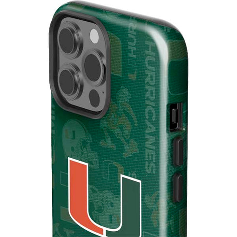 University of Miami U Hurricanes iPhone 13 Pro Max Impact Case