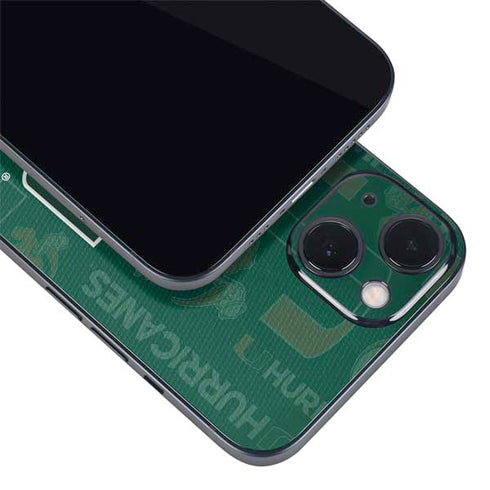 University of Miami U Hurricanes iPhone 14 Plus Skin