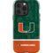 University of Miami U Hurricanes iPhone 14 Pro Impact Case