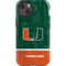 University of Miami U Hurricanes iPhone 15 Plus Impact Case