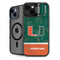 University of Miami U Hurricanes iPhone 15 Plus Kickstand Case