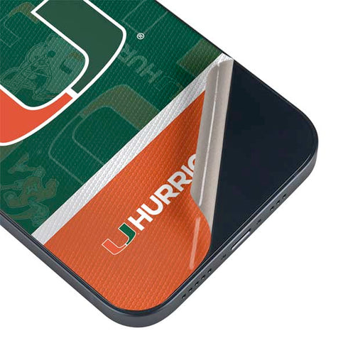 University of Miami U Hurricanes iPhone 15 Plus Skin