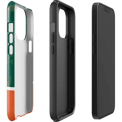University of Miami U Hurricanes iPhone 15 Pro Impact Case