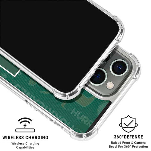University of Miami U Hurricanes iPhone 15 Pro Max Clear Case