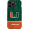 University of Miami U Hurricanes iPhone 15 Pro Max Impact Case