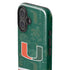 University of Miami U Hurricanes iPhone 16 Impact Case