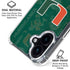 University of Miami U Hurricanes iPhone 16 Plus Clear Case