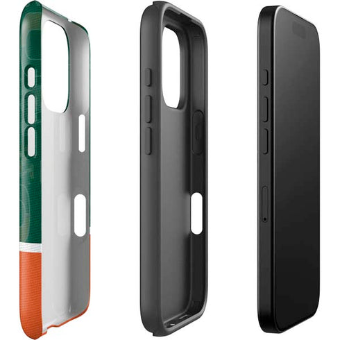 University of Miami U Hurricanes iPhone 16 Pro Impact Case