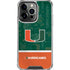 University of Miami U Hurricanes iPhone 16 Pro Max Clear Case