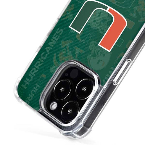 University of Miami U Hurricanes iPhone 16 Pro Max MagSafe Case