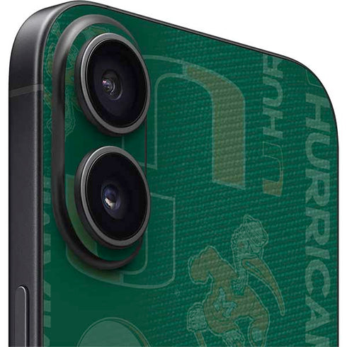 University of Miami U Hurricanes iPhone 16 Skin