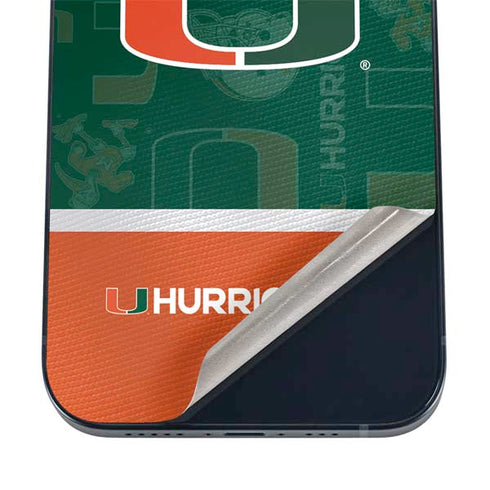 University of Miami U Hurricanes iPhone 16 Skin
