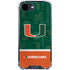 University of Miami U Hurricanes iPhone 16e Clear Case