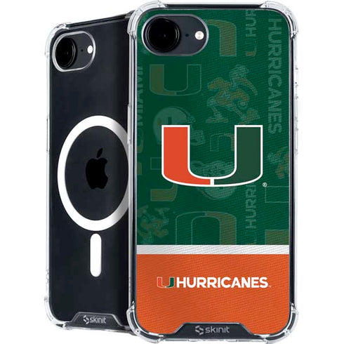 University of Miami U Hurricanes iPhone 16e MagSafe Case
