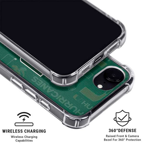 University of Miami U Hurricanes iPhone 16e MagSafe Case