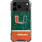 University of Miami U Hurricanes iPhone 18 Pro Max Clear Case