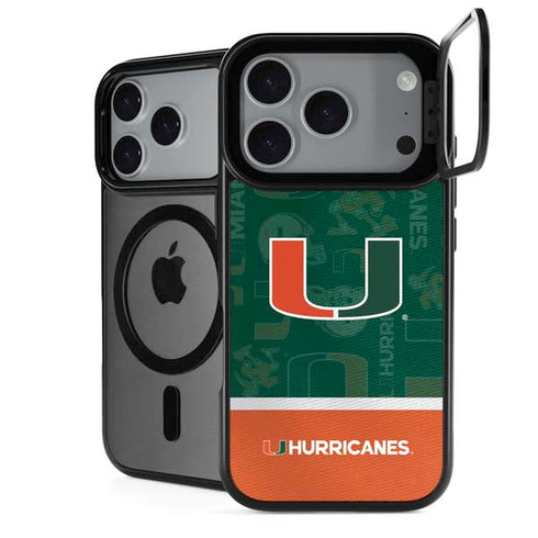 University of Miami U Hurricanes iPhone 18 Pro Max Kickstand Case