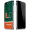 University of Miami U Hurricanes iPhone SE (2nd & 3rd Gen) Clear Case