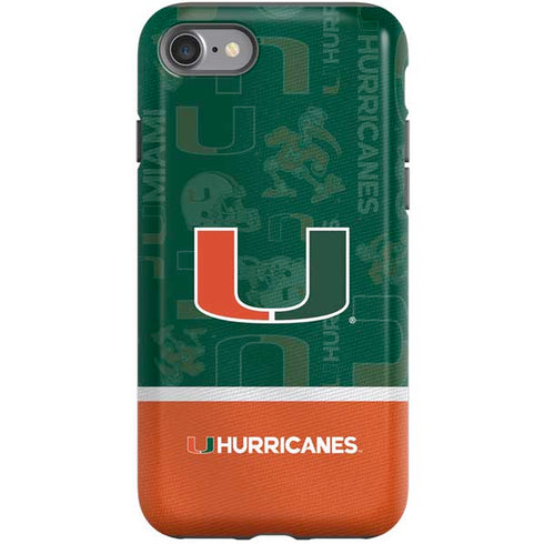 University of Miami U Hurricanes iPhone SE (2nd & 3rd Gen) Pro Case