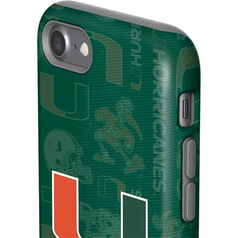 University of Miami U Hurricanes iPhone SE (2nd & 3rd Gen) Pro Case