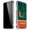 University of Miami U Hurricanes iPhone XR Clear Case