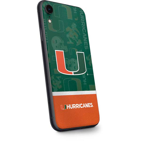 University of Miami U Hurricanes iPhone XR Skin