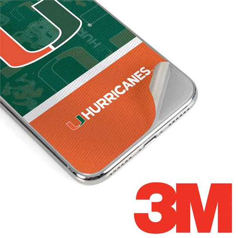 University of Miami U Hurricanes iPhone XR Skin