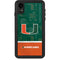 University of Miami U Hurricanes iPhone XR Waterproof Case