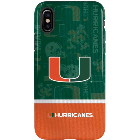 University of Miami U Hurricanes iPhone XS Pro Case