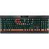 University of Miami U Hurricanes K95 RGB PLATINUM Mechanical Gaming Keyboard Skin
