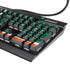 University of Miami U Hurricanes K95 RGB PLATINUM Mechanical Gaming Keyboard Skin