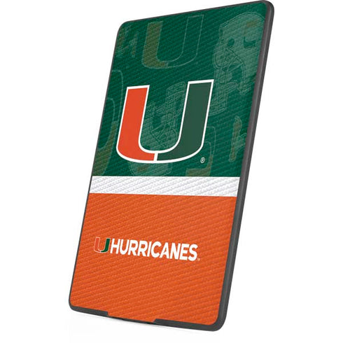 University of Miami U Hurricanes Amazon Kindle Skin