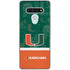 University of Miami U Hurricanes LG Stylo 6 Clear Case