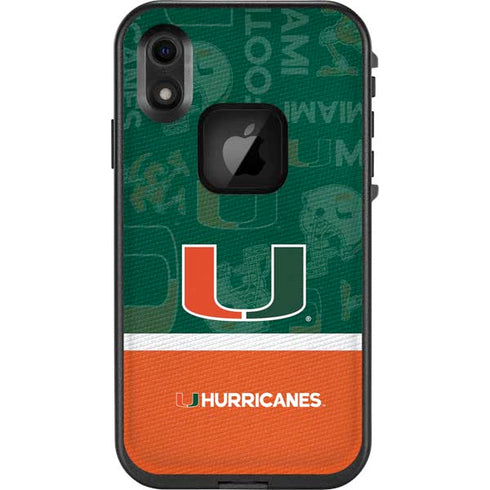University of Miami U Hurricanes LifeProof Fre iPhone Skin