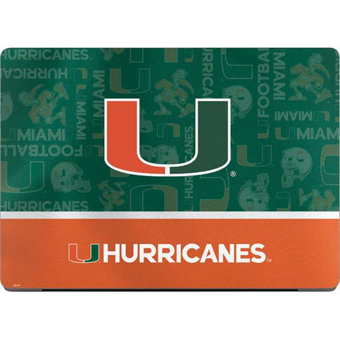 University of Miami U Hurricanes MacBook Pro 14in (2021-24) Skin