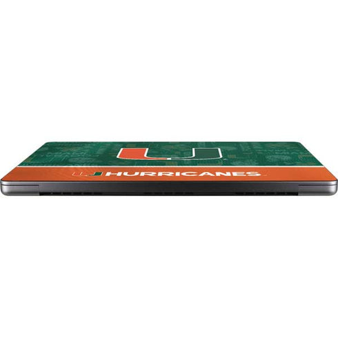 University of Miami U Hurricanes MacBook Pro 14in (2021-24) Skin