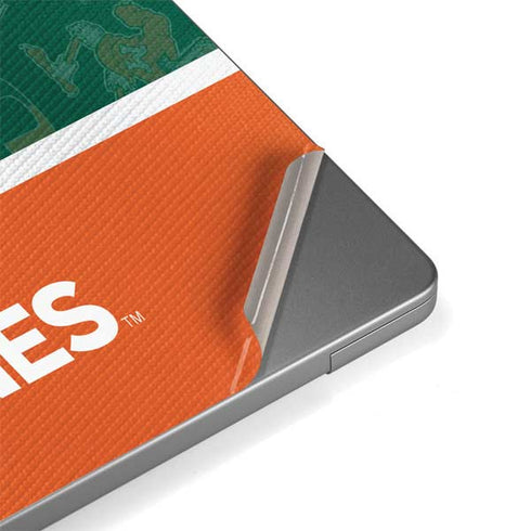 University of Miami U Hurricanes MacBook Pro 14in (2021-24) Skin