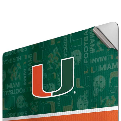 University of Miami U Hurricanes Apple MacBook Pro 16-inch Skin