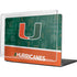 University of Miami U Hurricanes MacBook Pro 16in (2021-25) Case plus Skin