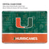 University of Miami U Hurricanes MacBook Pro 16in (2021-25) Case plus Skin