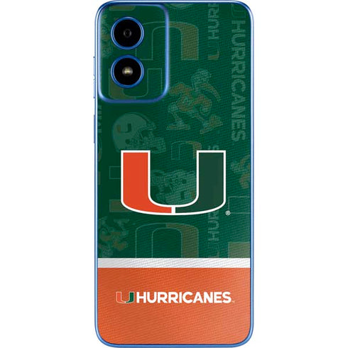 University of Miami U Hurricanes Moto G Play 4G (2024) Skin