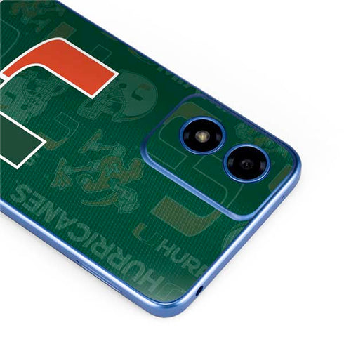 University of Miami U Hurricanes Moto G Play 4G (2024) Skin