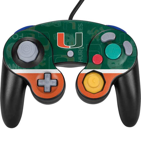 University of Miami U Hurricanes Nintendo Skins