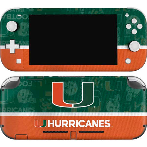 University of Miami U Hurricanes Nintendo Skins