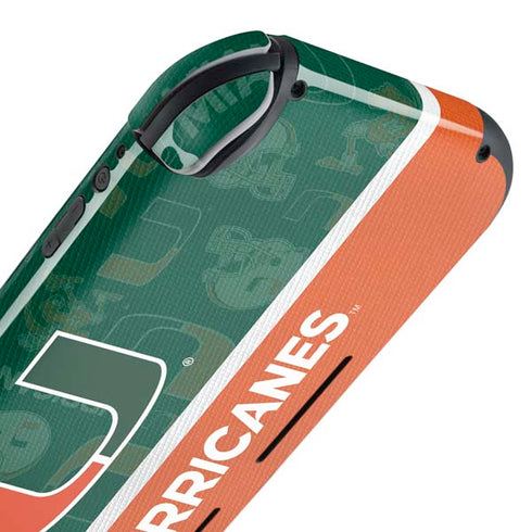 University of Miami U Hurricanes Nintendo Switch Lite Skin
