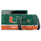 University of Miami U Hurricanes Nintendo Switch OLED (2021) Skin